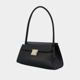 Sac À Bandoulière Small Mimi - AMI Paris - Cuir - Noir