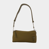 Sac Porté Épaule Marcel - AMI Paris - Nylon - Kaki