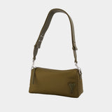 Sac Porté Épaule Marcel - AMI Paris - Nylon - Kaki