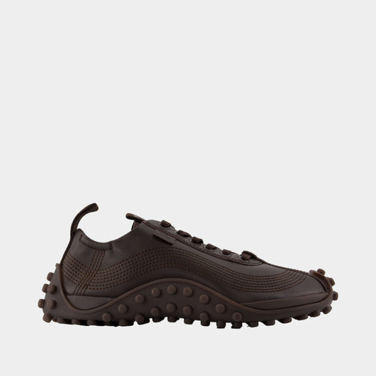 Sneakers Mirage - AMI Paris - Cuir - Marron