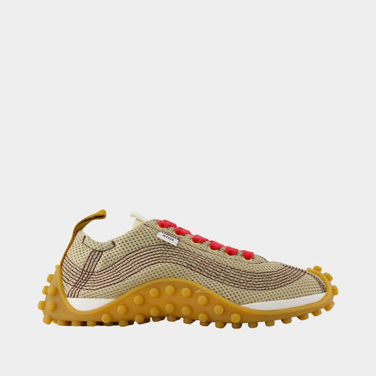 Sneakers Mirage - AMI Paris - Résille - Beige