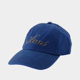 Casquette Ami - AMI Paris - Coton - Bleu
