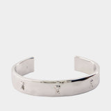 Bracelet Hammered Ami De Coeur - AMI Paris - Métal - Argenté