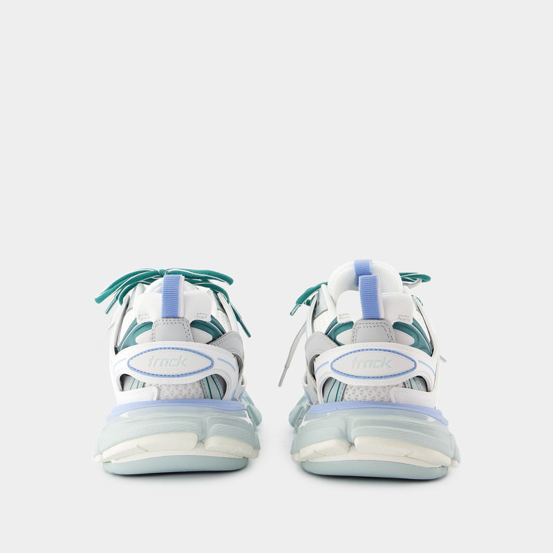 Sneakers Track - Balenciaga - Synthétique - Blanc/Bleu/Gris