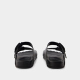 Sandales Sunday - Balenciaga - Cuir - Noir