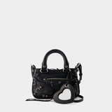 Sac À Bandoulière Neo Cagole Tote Mini - Balenciaga - Cuir - Noir