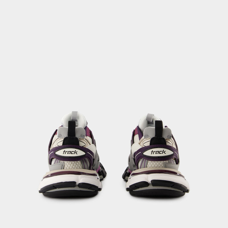 Sneakers Track - Balenciaga - Synthétique - Gris/Violet