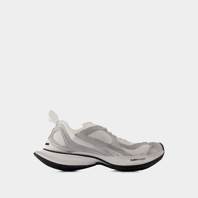 Sneakers Circuit - Balenciaga - Synthétique - Blanc/Argenté