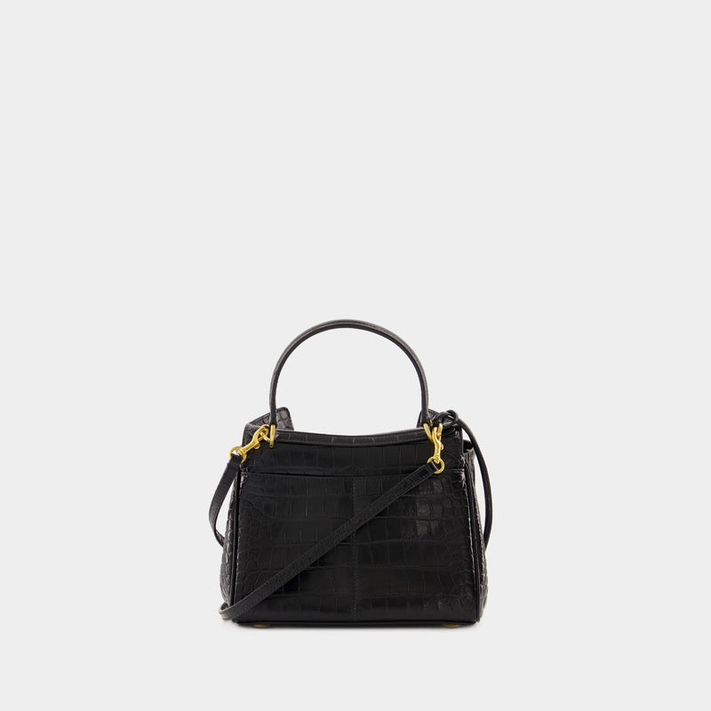 Sac À Main Rodeo Mini - Balenciaga - Cuir - Noir