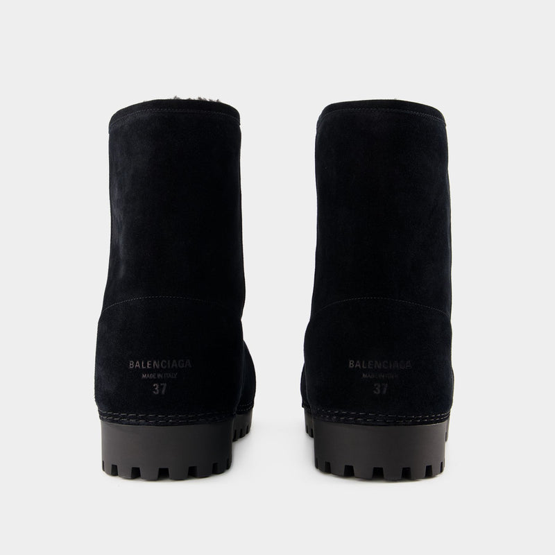 Alaska Bottine Balenciaga Homme BALENCIAGA Alaska Shearling Boots