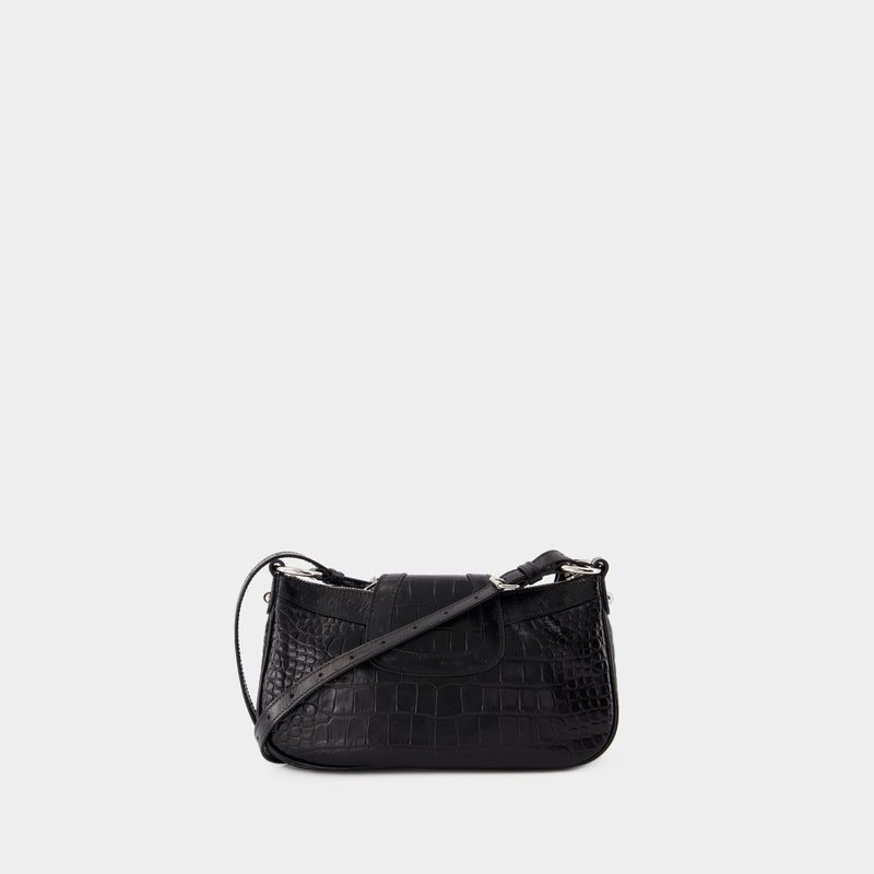 Sac Porté Épaule Essex Small - Balenciaga - Synthétique - Noir