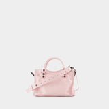 Sac À Main Le City Mini - Balenciaga - Cuir - Rose