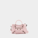 Sac À Main Le City Mini - Balenciaga - Cuir - Rose