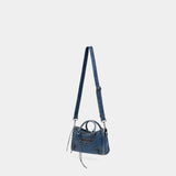 Sac À Main Le City Small - Balenciaga - Denim - Bleu