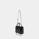 Cabas Hampton Carry All Mini - Balenciaga - Cuir - Noir