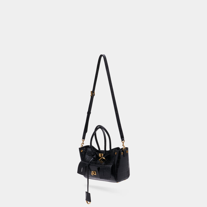 Sac À Main Bel Air Carry All - Balenciaga - Cuir - Noir