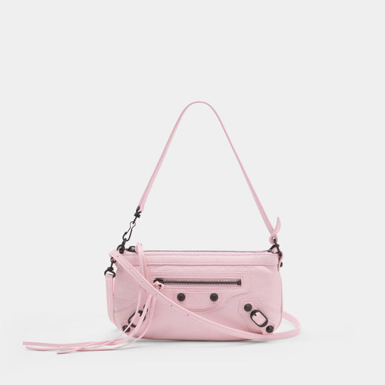 Sac À Bandoulière Le City - Balenciaga - Cuir - Rose
