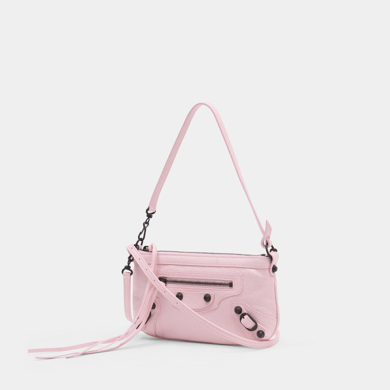 Sac À Bandoulière Le City - Balenciaga - Cuir - Rose
