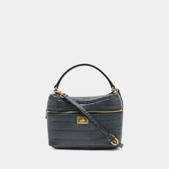 Sac À Bandoulière Rodeo Vanity - Balenciaga - Cuir - Gris