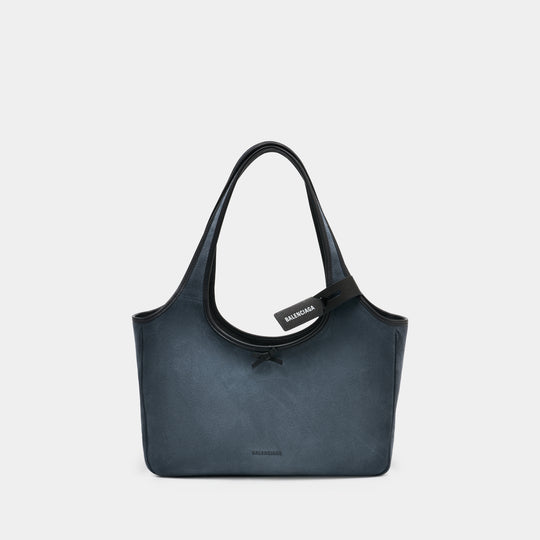 Sac Porté Épaule Lau East West S - Balenciaga - Cuir - Gris