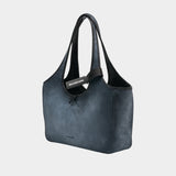 Sac Porté Épaule Lau East West S - Balenciaga - Cuir - Gris