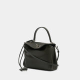 Sac À Main Rodeo Top Handle - Balenciaga - Cuir - Kaki