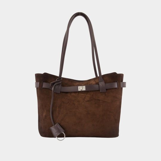 Cabas Bel Air - Balenciaga - Cuir - Marron