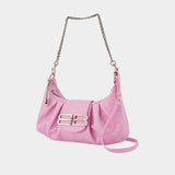 Sac Porté Épaule Pamela - Balenciaga - Cuir - Rose