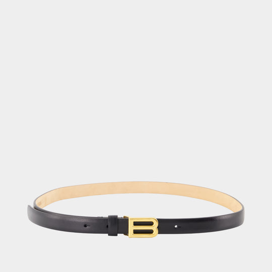 Ceinture Bolero B 18 - Balenciaga - Cuir - Noir