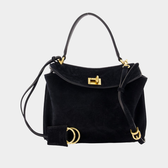 Sac Porté Épaule Rodeo Top Handle - Balenciaga - Cuir - Noir