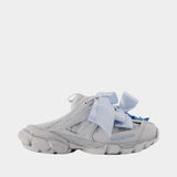Sandales Track - Balenciaga - Synthétique - Gris