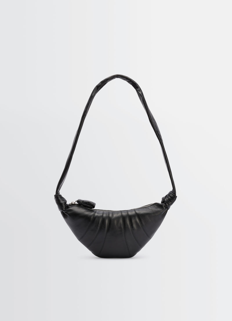 Sac Small Croissant - Lemaire - Cuir - Noir