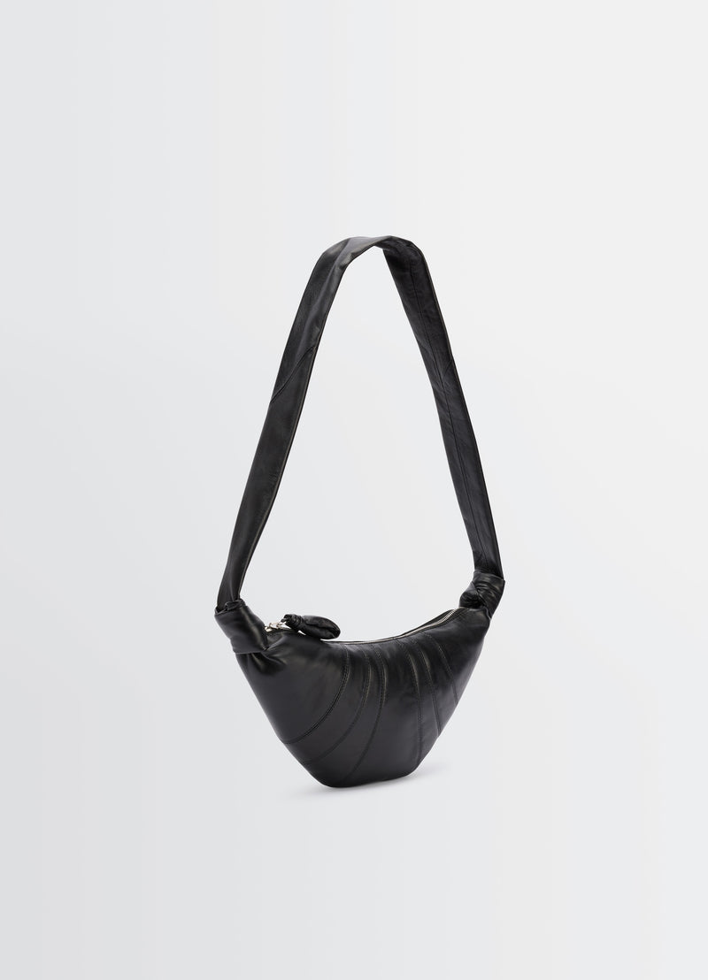 Sac Small Croissant - Lemaire - Cuir - Noir