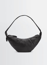 Sac À Bandoulière Large Croissant - Lemaire - Cuir - Noir
