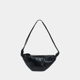 Sac Porté Épaule Medium Croissant - Lemaire - Coton - Noir