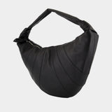 Sac À Bandoulière Fortune Croissant - Lemaire - Cuir - Noir