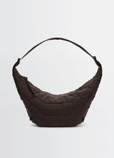 Sac À Bandoulière Medium Soft Game - Lemaire - Nylon - Dark Chocolate