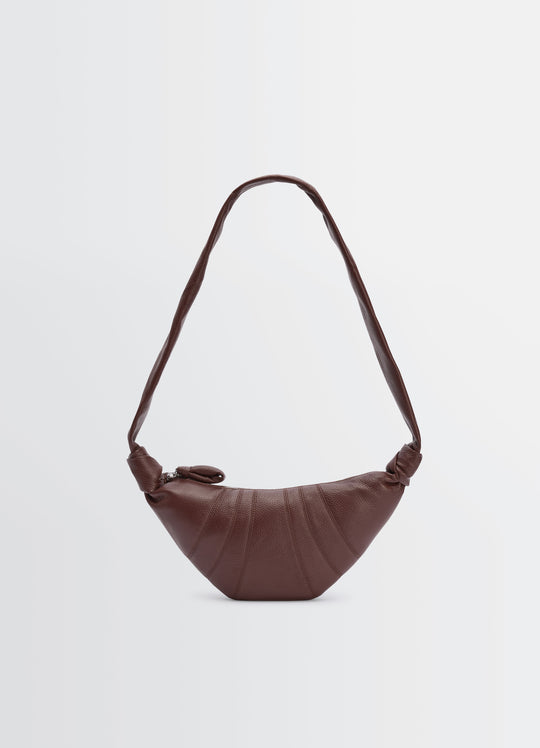 Sac À Bandoulière Small Croissant - Lemaire - Cuir - Marron