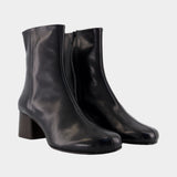 Bottines Anatomic 55 - Lemaire - Cuir - Noir