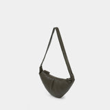 Sac Porté Épaule Medium Croissant - Lemaire - Cuir - Vert Foncé