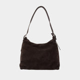Sac Porté Épaule Belted Hobo - Lemaire - Cuir - Marron