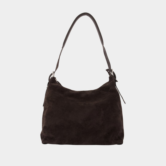 Sac Porté Épaule Belted Hobo - Lemaire - Cuir - Marron