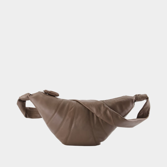 Sac À Bandoulière Medium Croissant - Lemaire - Cuir - Marron