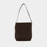 Sac Porté Épaule Small Belted - Lemaire - Cuir - Marron