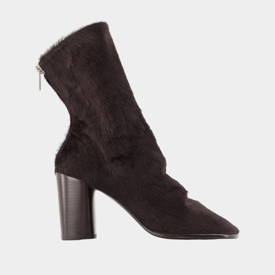 Bottines Glove 80 - Lemaire - Cuir - Marron