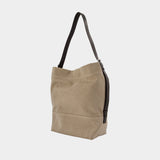 Sac Porté Épaule Belted - Lemaire - Cuir - Beige