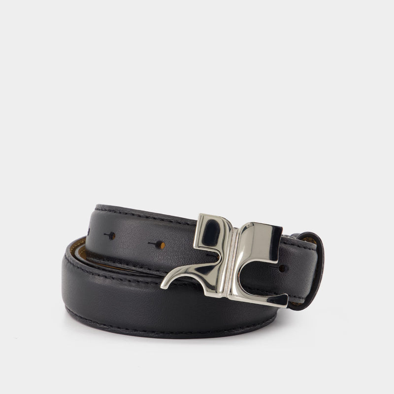 Ceinture Ac - Courreges - Cuir - Noir