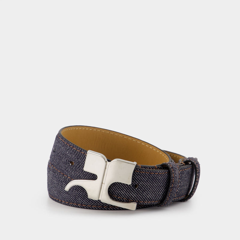 Ceinture Ac - Courreges - Coton - Gris