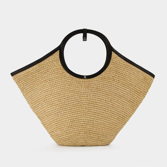 Cabas Maxy Holy - Courreges - Raphia - Neutre