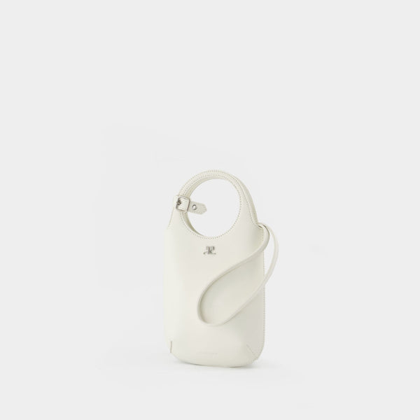 Sac À Main Slim Holy - Courreges - Cuir - Blanc